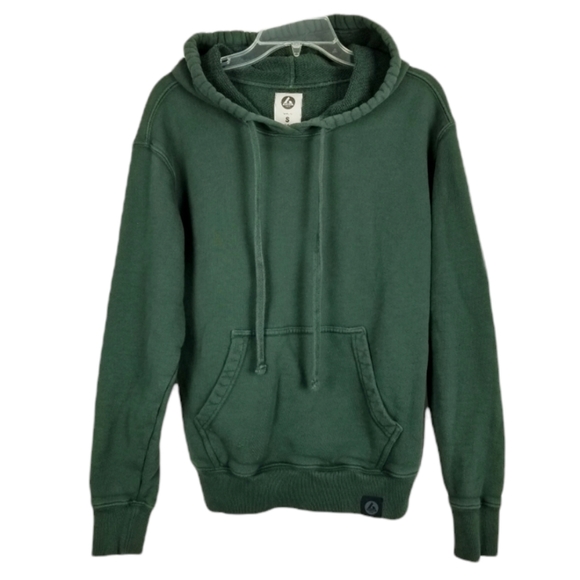 American Giant Tops - American Giant Women's Size Small Hoodie Sweatshirt Pull Over Heavy Olive Green